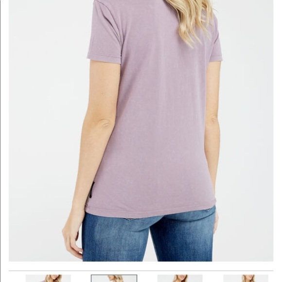 Silver Jeans crew neck T-shirt XS NWT - Picture 2 of 8